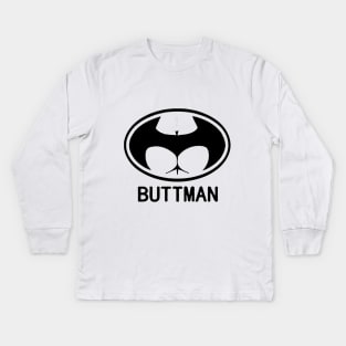 Buttman Kids Long Sleeve T-Shirt